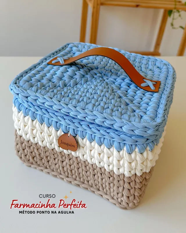 Curso Farmacinha Perfeita - Crochê Fio de Malha